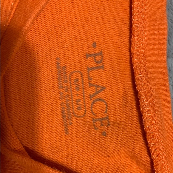 Orange Unicorn Halloween Kids Shirt - Picture 4 of 4